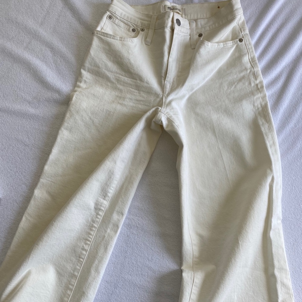 Madewell Wide Leg Crop Jeans